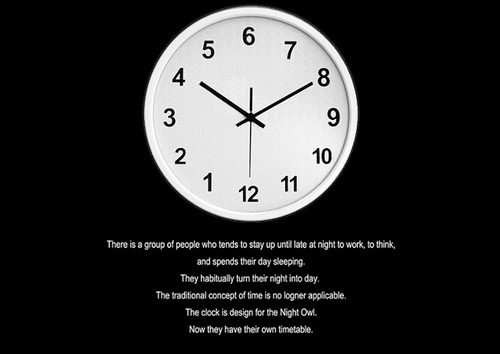 clock for nightowls